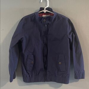 Janie and Jack Coat Navy Boys Size‎ 5/6